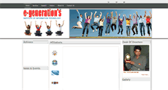 Desktop Screenshot of egeneration.in